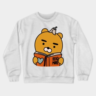 Reading Ryan - Studious Bear - Read More! Crewneck Sweatshirt